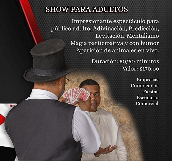 Magia Adultos Mago Miguelito